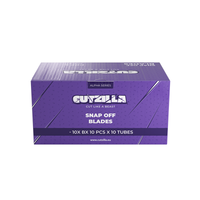 CUTZILLA 9mm 30° Snap off blades - Silver TeckWrap Europe